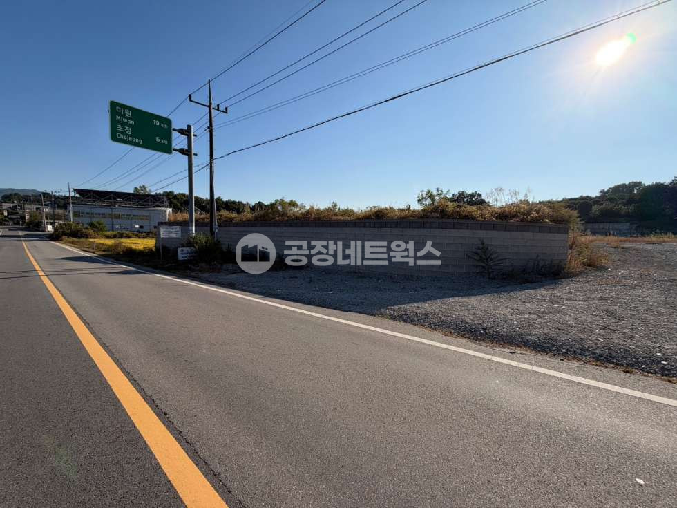 충북 청주청원구 내수읍 학평리 충북 청주시 땅매매 공장부지 개발부지 물류부지 급매매 매매 매물번호 12002 사진 1